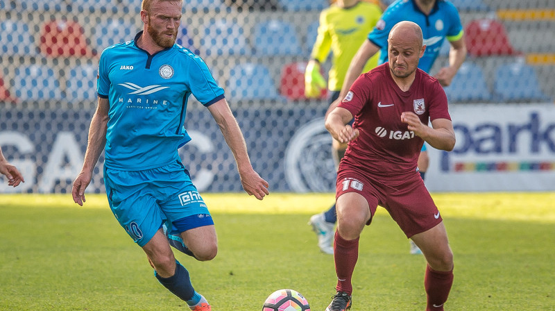 Boriss Bogdaškins un Andrejs Perepļotkins
Foto: Zigismunds Zālmanis