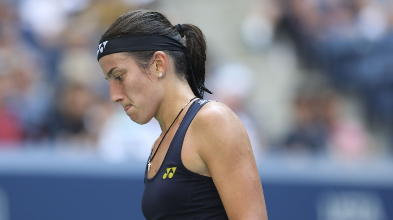 Anastasija Sevastova bija ļoti tuvu vēl vienai uzvarai pār Mariju Šarapovu...
Foto: Sipa USA/Scanpix