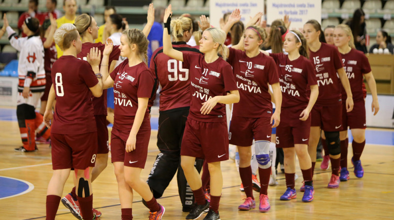 Latvijas izlase Nitrā
Foto: Ritvars Raits, floorball.lv