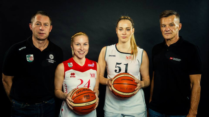 Armands Misus, Sindija Kudule, Arta Frīdenberga, Aivars Vīnbergs
Foto: wbbl.eu