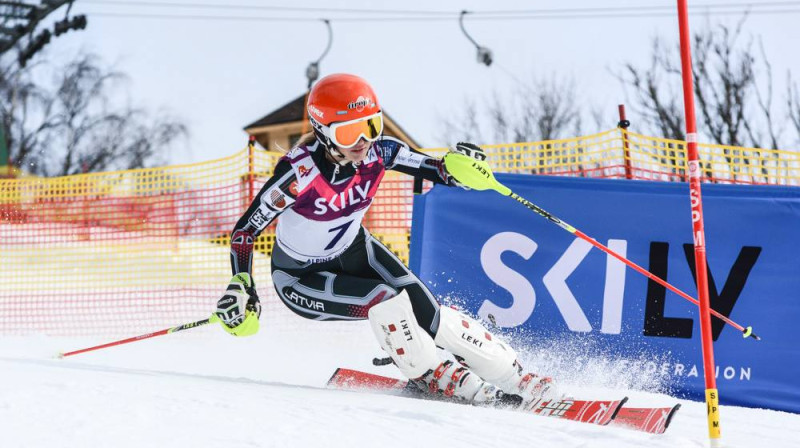 Žanete Gedra Latvijas kausā
Foto: E.Lukšo, Infoski.lv