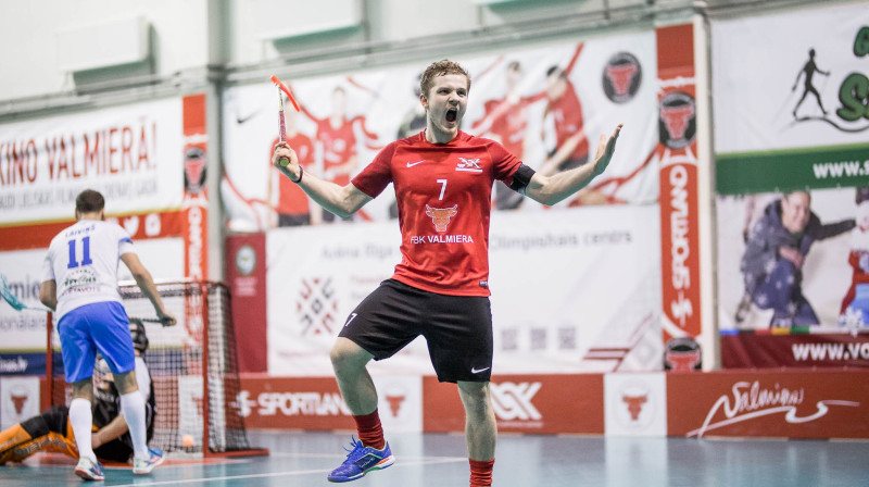 Mārtiņš Broks (FBK Valmiera)
Foto: Raivo Sarelainens, floorball.lv