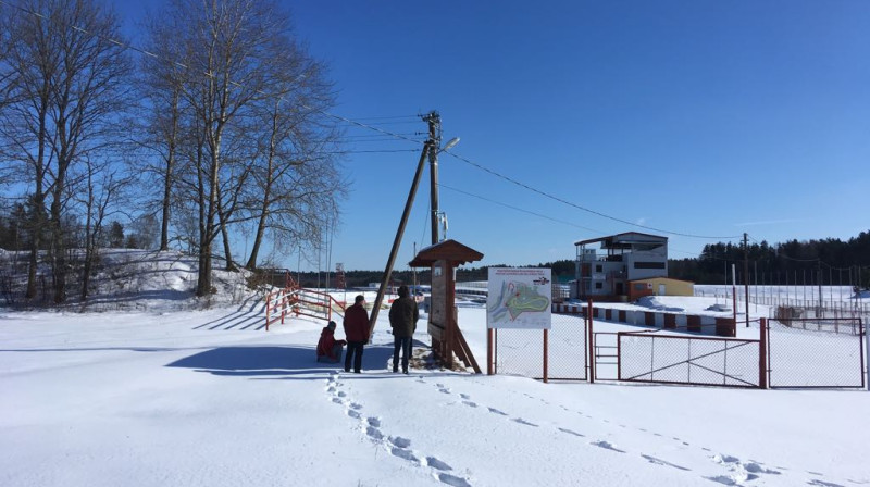 Foto: Vilkyčiai trase 25.februārī