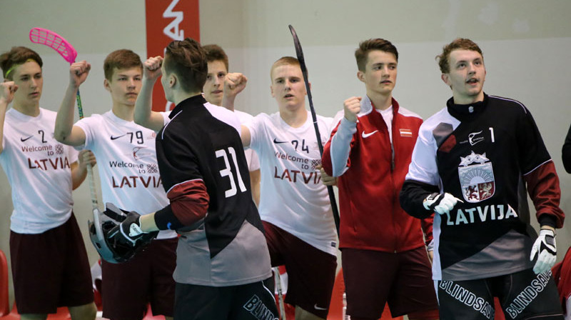 Latvijas vīriešu U19 izlase
Foto: Ritvars Raits, floorball.lv