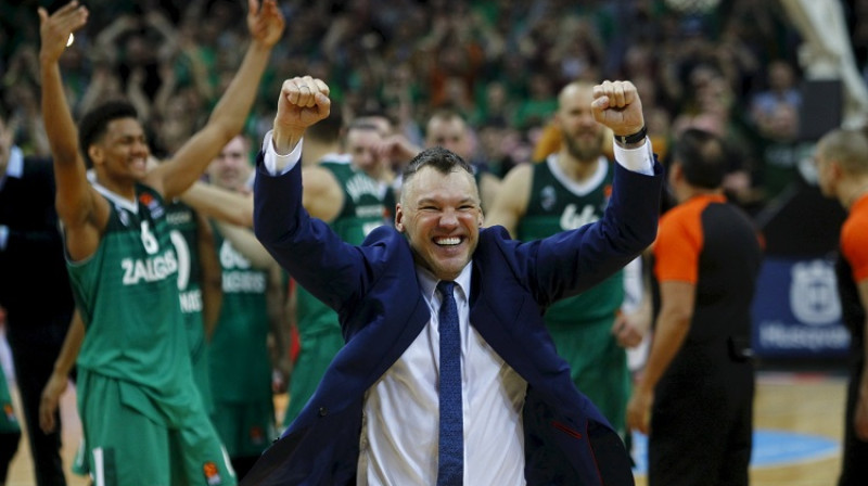 Šarūns Jasikēvičs Foto: EPA/Scanpix