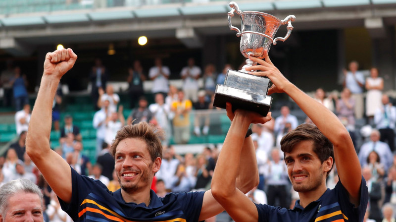 Nikolā Maū un Pjērs-Igs Erbērs
Foto: Reuters/Scanpix