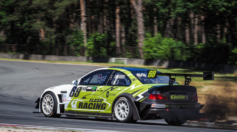 Flash Racing Latvia izcīnīja uzvaru posma kvalifikācijā. 
Foto: Raimods Volonts