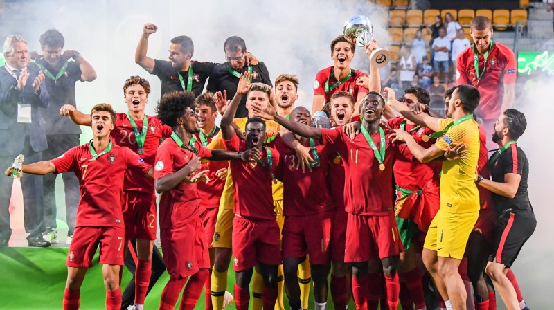 Portugāles U19 izlase
Foto: EPA/Scanpix