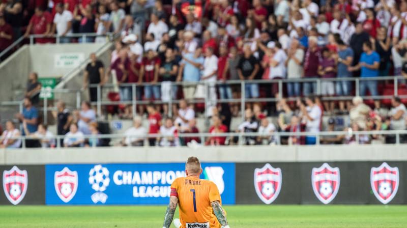 "Legia" vārtsargs Arkadiušs Malašs 
Foto: EPA / Scanpix