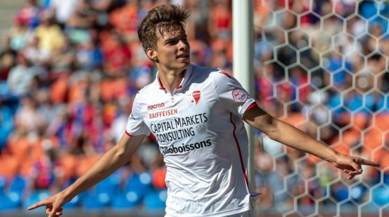 Roberts Uldriķis. Foto: FC Sion/Keystone