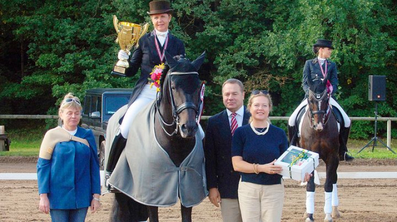 Airisa Penele pēc uzvaras Latvijas čempionātā
Foto: Māris Millers