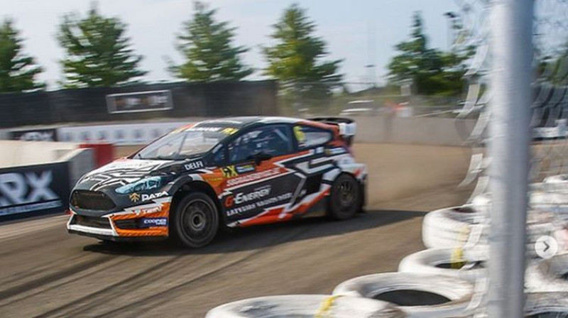 Jānis Baumanis. Foto: FIA World Rallycross Championship