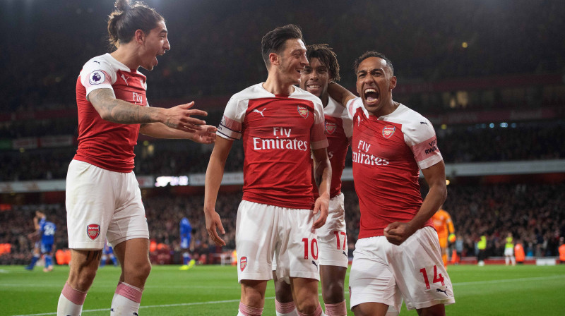 "Arsenal" futbolisti. Foto: PA Images/Scanpix