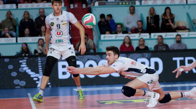 Tūras kluba uzbrukuma līderis arī šosezon būs HErmans Egleskalns
Foto: toursvolleyball.com