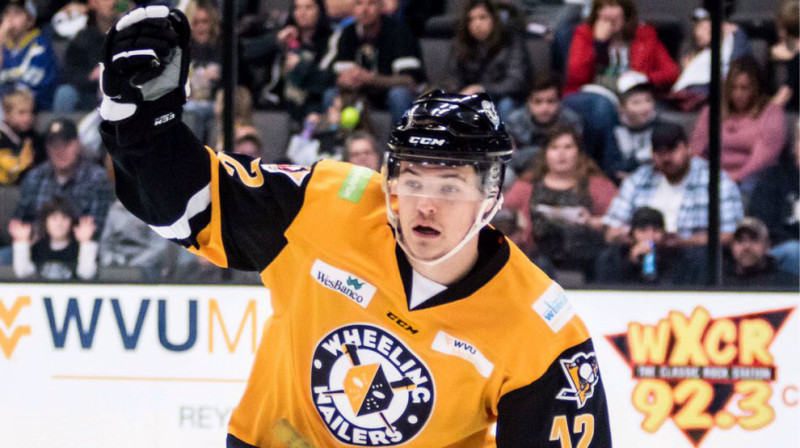 Renārs Krastenbergs. Foto: Wheeling Nailers