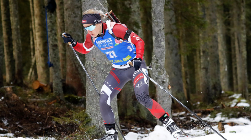 Baiba Bendika Pokļukā. Foto: EPA/Scanpix