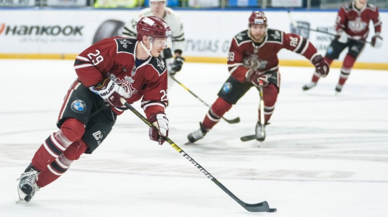 Rihards Marenis šodien atkal paaugstināts uz otro maiņu. Foto: Raimonds Volonts/dinamoriga.lv