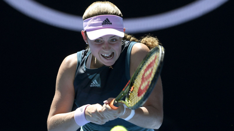 Aļona Ostapenko. Foto: AP/Scanpix