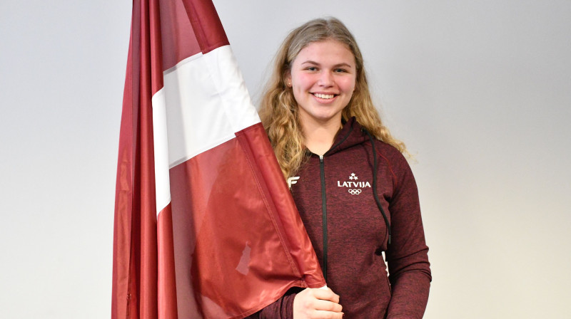 Betija Burkovska. Foto: Latvijas Olimpiskā komiteja