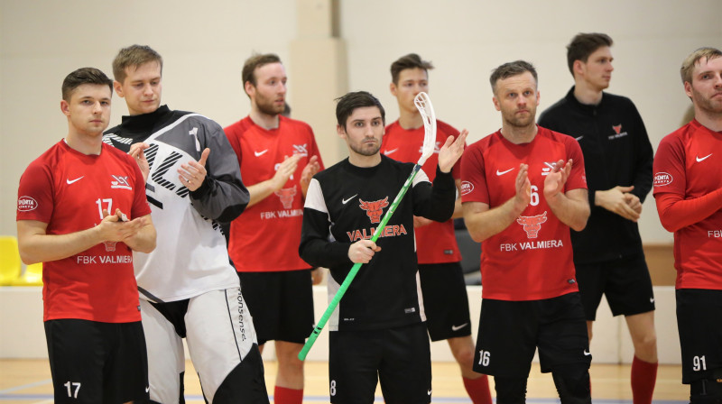 FBK "Valmiera". Foto: Ritvars Raits, floorball.lv