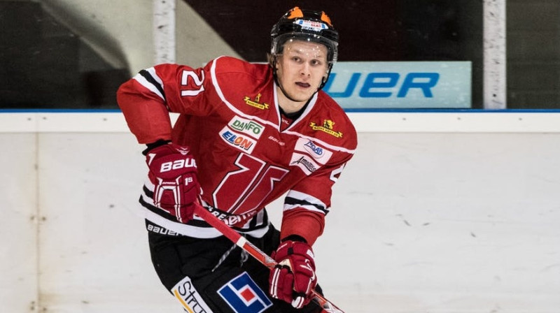 Rodrigo Ābols. Foto: Örebro Hockey.