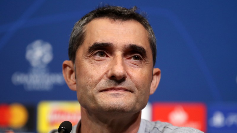 Ernesto Valverde. Foto: PA Wire/Scanpix