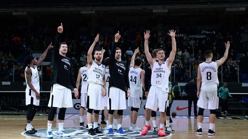 "Nizhny Novgorod" komanda. Foto: FIBA