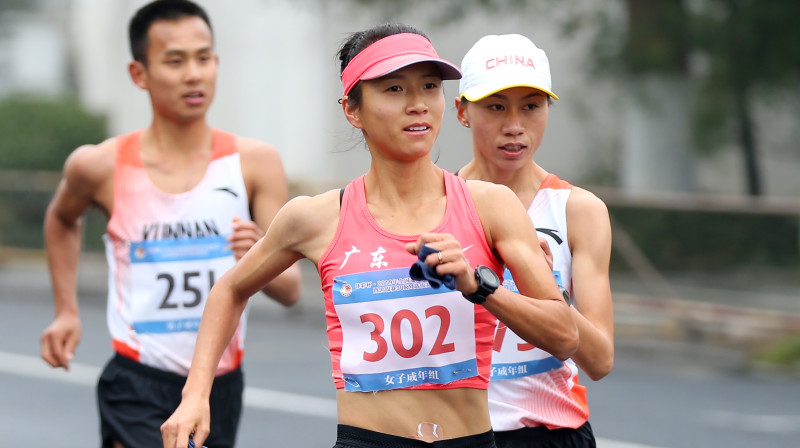 Liu Hona Ķīnas ''Grand Prix'' sacensībās Huanšanā. Foto: Scanpix/Zumapress.com