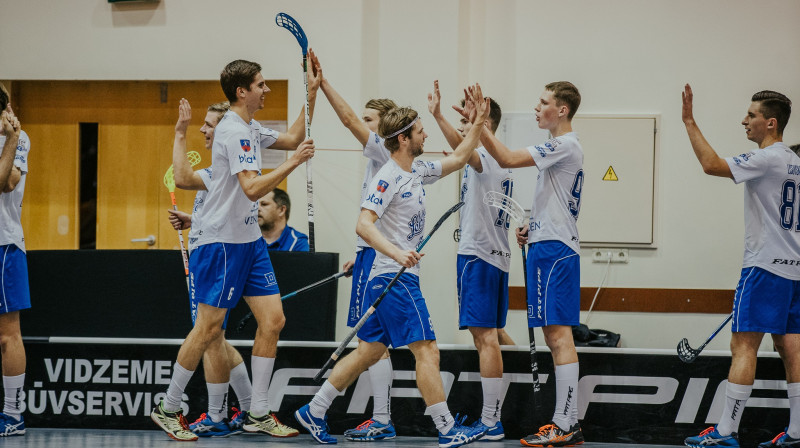 Cēsu "Lekrings". Foto: Raivo Sarelainens, floorball.lv