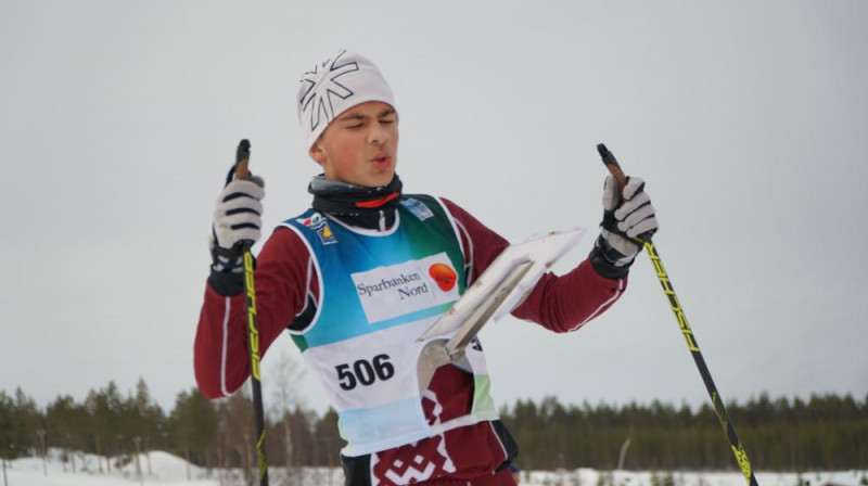 Nauris Raize. Foto: Latvijas Orientēšanās federācija