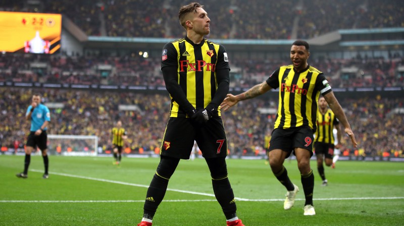 Žerārs Deulofeu. Foto: PA Wire/PA Images/Scanpix