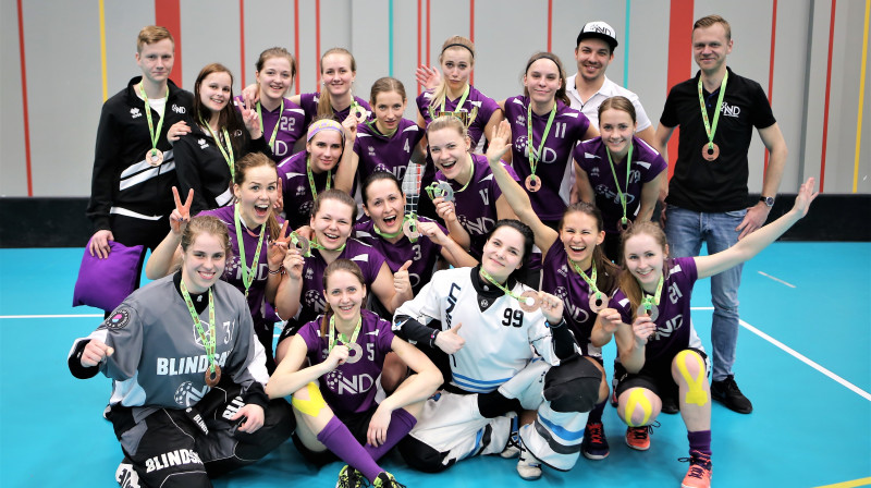 "NND Rīga". Foto: Ritvars Raits, floorball.lv