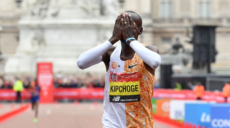 Eliuds Kipčoge. Foto: AFP/Scanpix