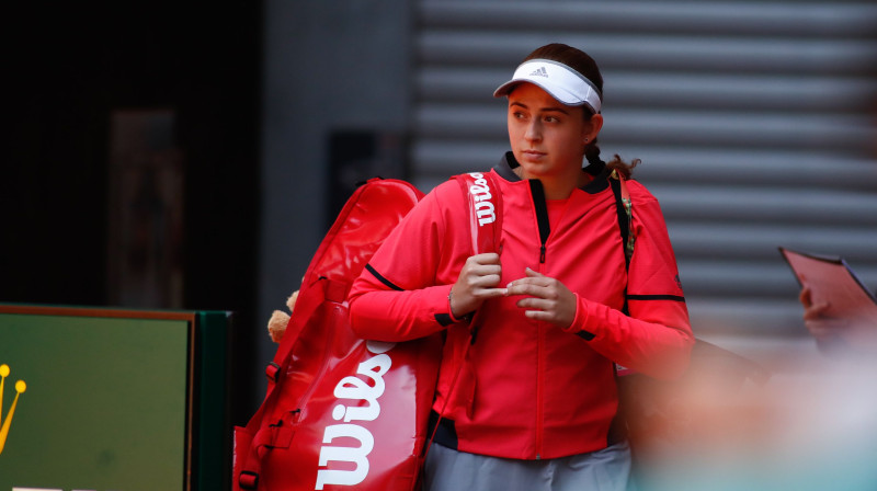 Aļona Ostapenko. Foto: AFP/Scanpix