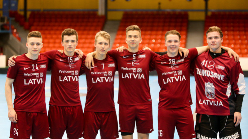 Visvairāk florbolistu šajā izlases modelī pārstāv florbola klubu "Talsi". Foto: Ritvars Raits, floorball.lv