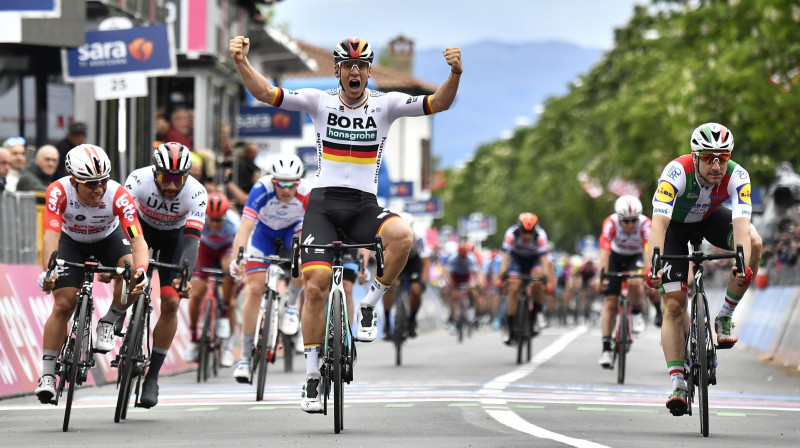 "Tour of Estonia" ir piedalījies vācietis Paskāls Akermans - "Giro d'Italia" divu posmu uzvarētājs Foto: Scanpix/Zumapress