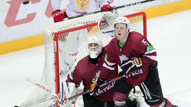 Epizode no pirmdienas spēles. Foto: fhr.ru