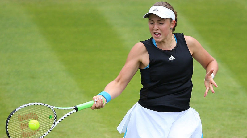 Aļona Ostapenko. Foto: AP/Scanpix