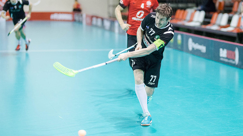 Pāvels Semjonovs. Foto: Floorball.lv