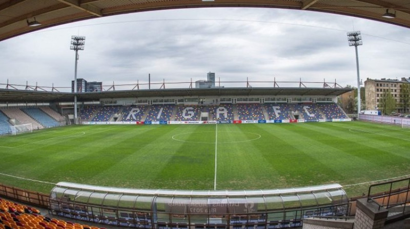 "Skonto" stadions. Foto: rigafc.lv