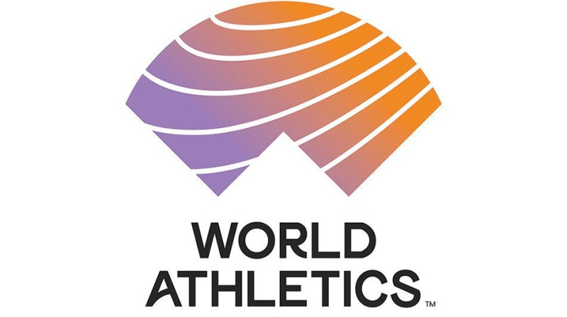 "World Athletics" logotips