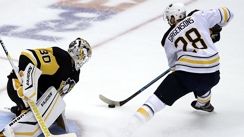 Zemgus Girgensons. Foto: AP/Scanpix