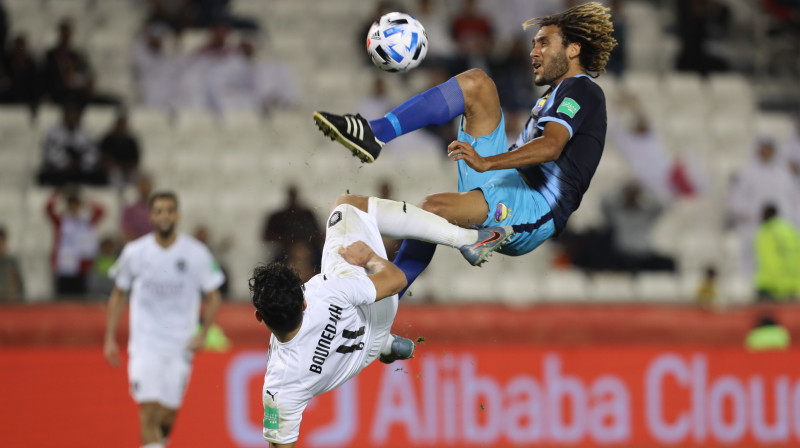 Dohas "Al Sadd" pret Jaunkaledonijas "Hienghène Sport". Foto: AFP/Scanpix