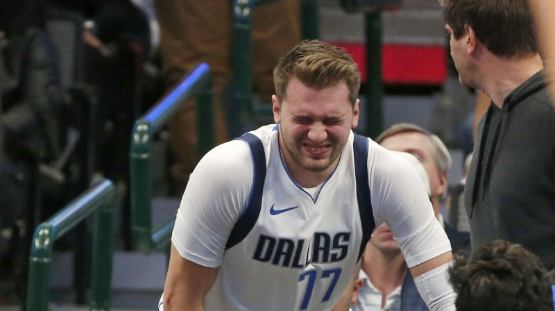 Luka Dončičs. Foto: AP/Scanpix