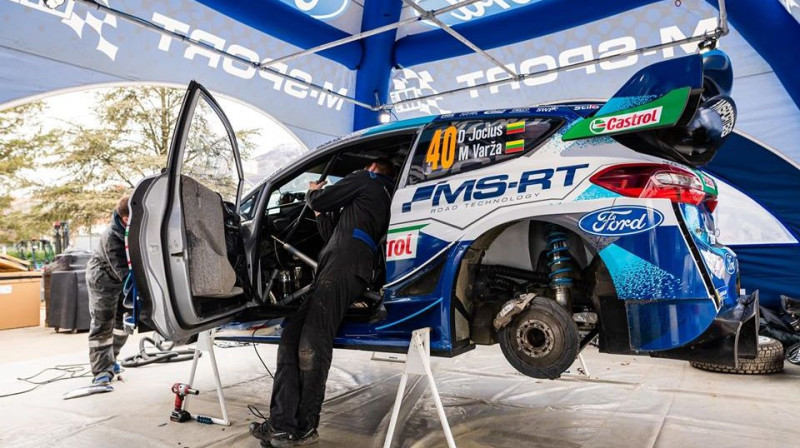 Jociusa ''Ford Fiesta WRC'' automašīna