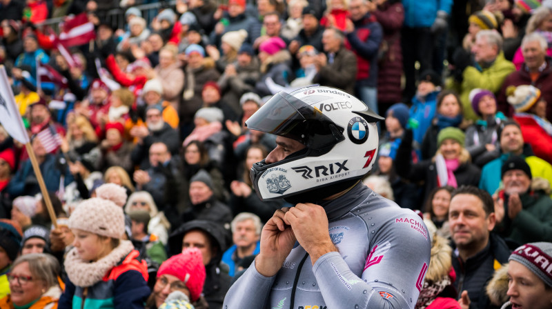 Oskars Ķibermanis. Foto: Viesturs Lācis/bobslejs.lv