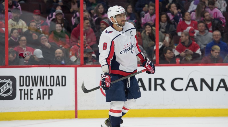 Aleksandrs Ovečkins. Foto: USA Today Sports/Scanpix