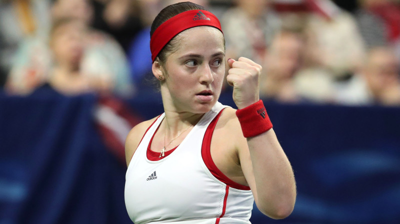 Aļona Ostapenko. Foto: AFP/Scanpix