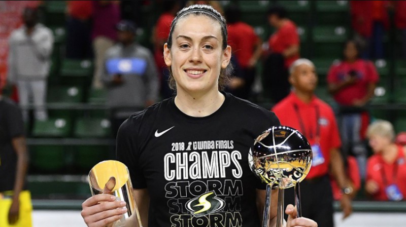 Breana Stjuarte. Foto: WNBA