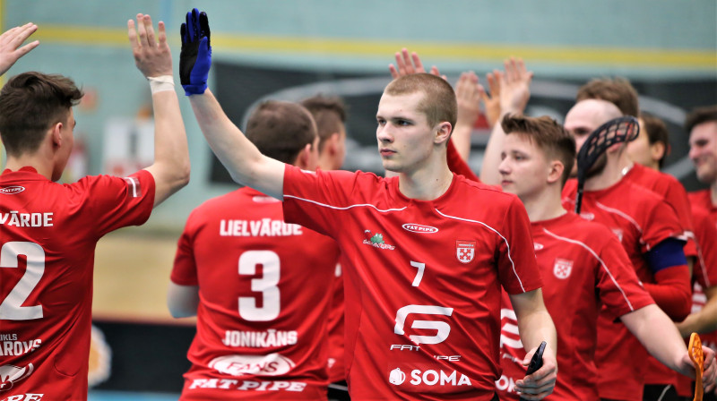 "Lielvārde/Fat Pipe". Foto: Ritvars Raits, floorball.lv